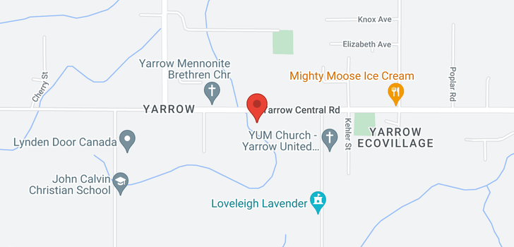 map of 42072 YARROW CENTRAL ROAD